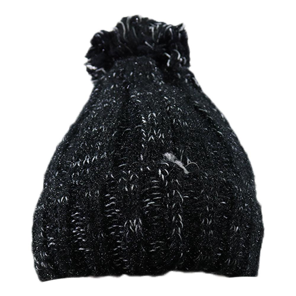 Women Winter Wool Hat / N-490Black