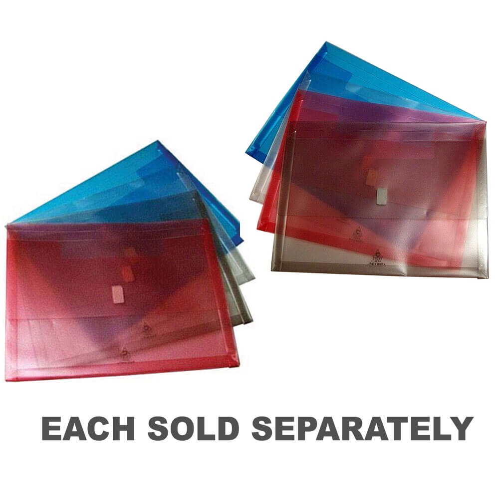 Colby Polywally Document Wallet (12pk)Foolscap