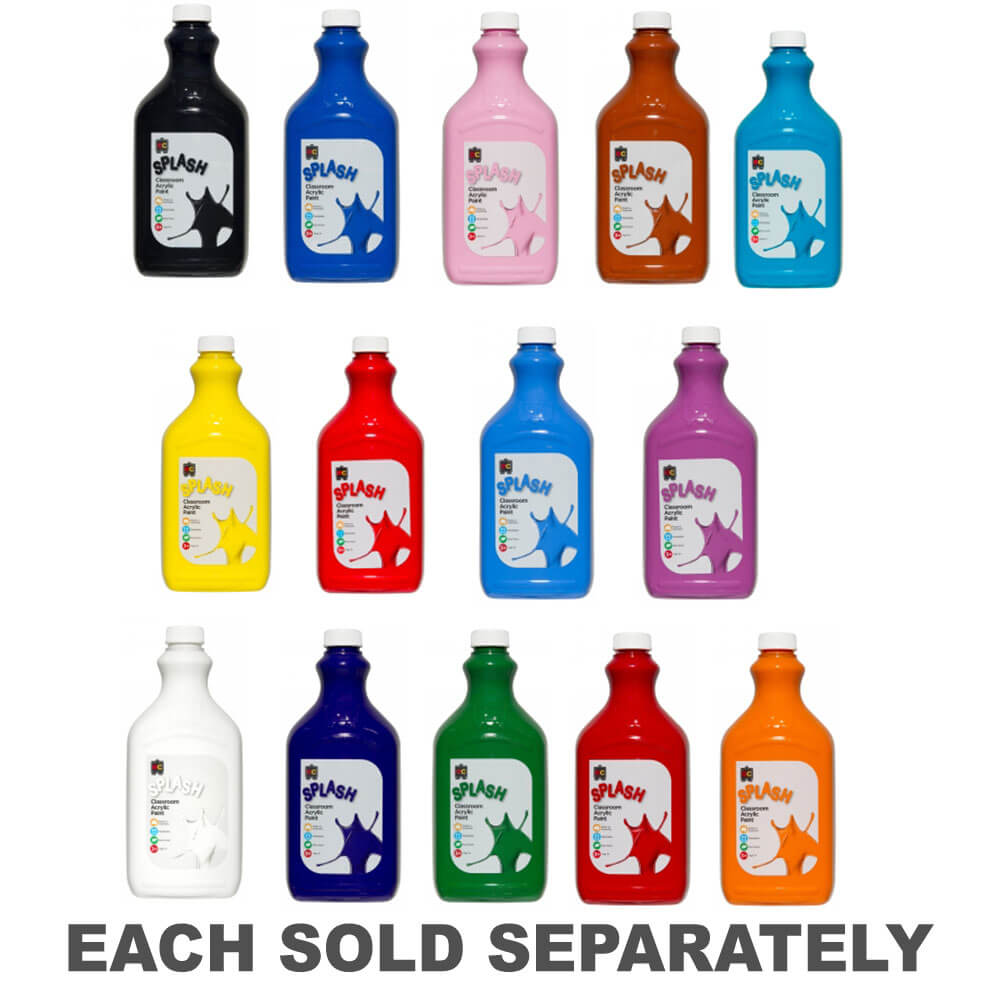 EC Splash Classroom Acrylic Paint 2LChoc Fudge