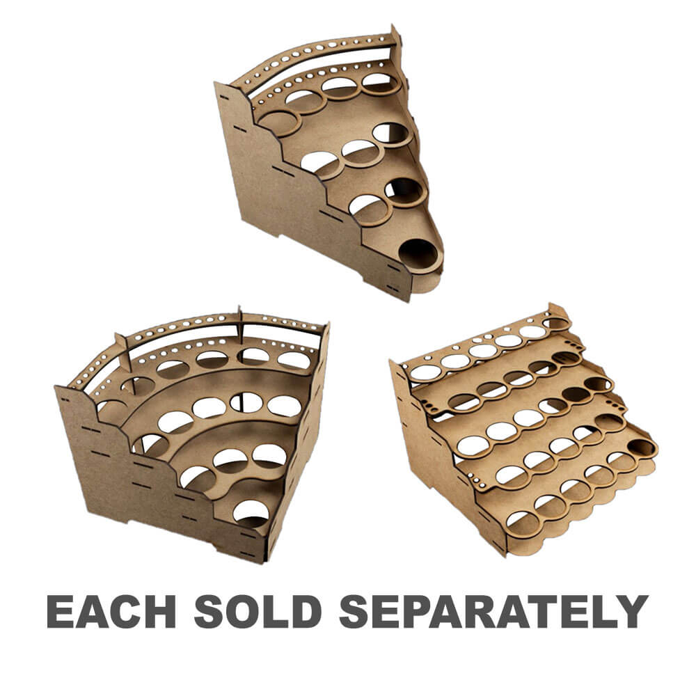 Laserox Modular Paint Rack 35mmStraight