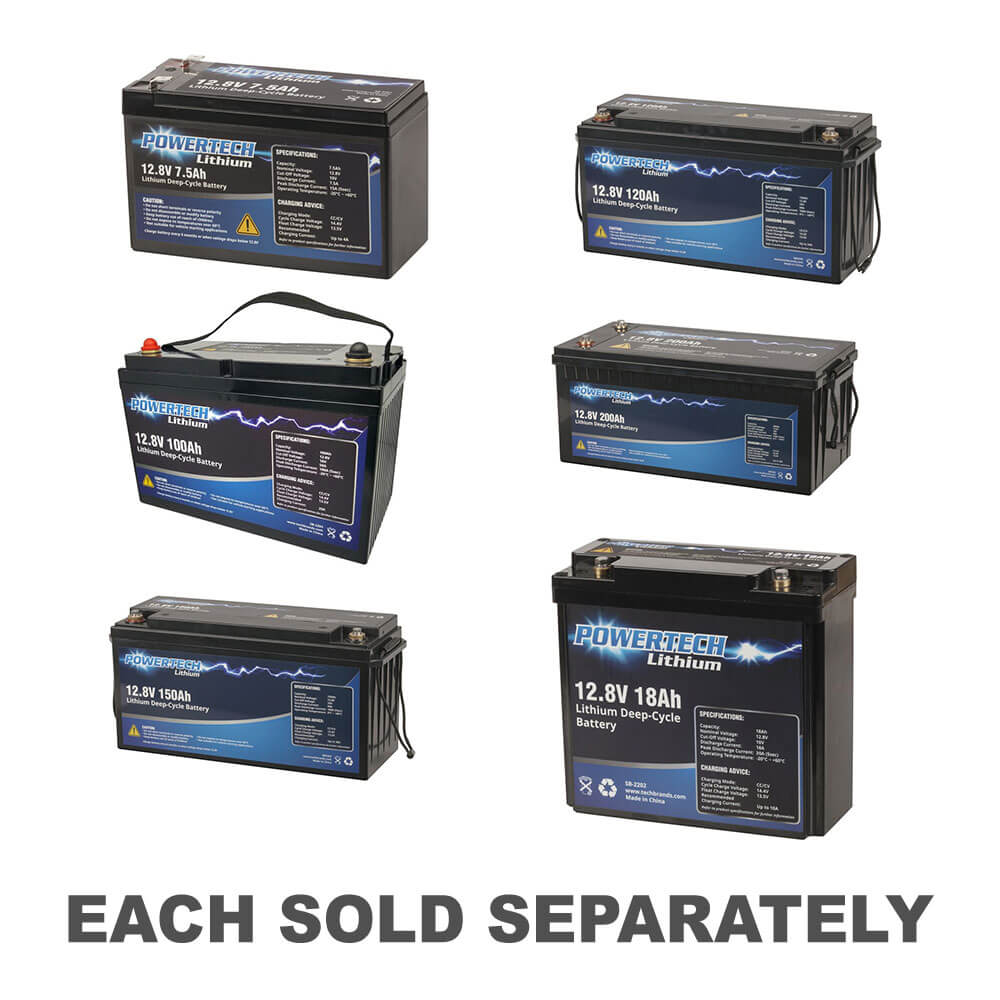 Powertech Deep Cycle Battery (12.8V LiFePO4)120Ah