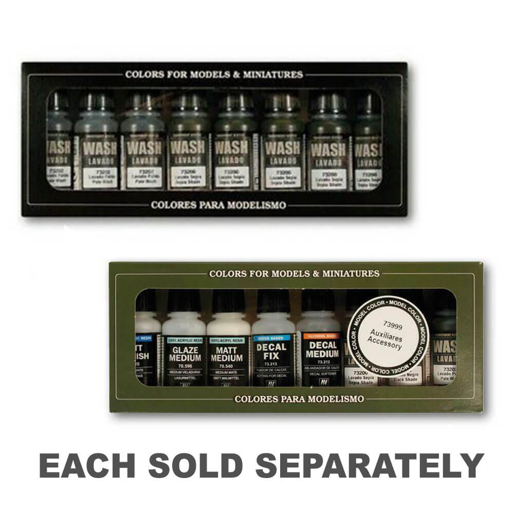 Vallejo Game Paint Set of 8 ColourAuxiliaries