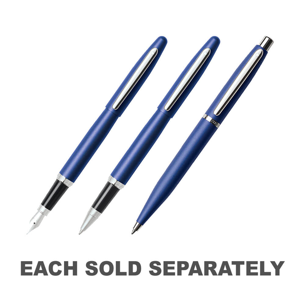 VFM Neon Blue/Chrome PenBallpoint