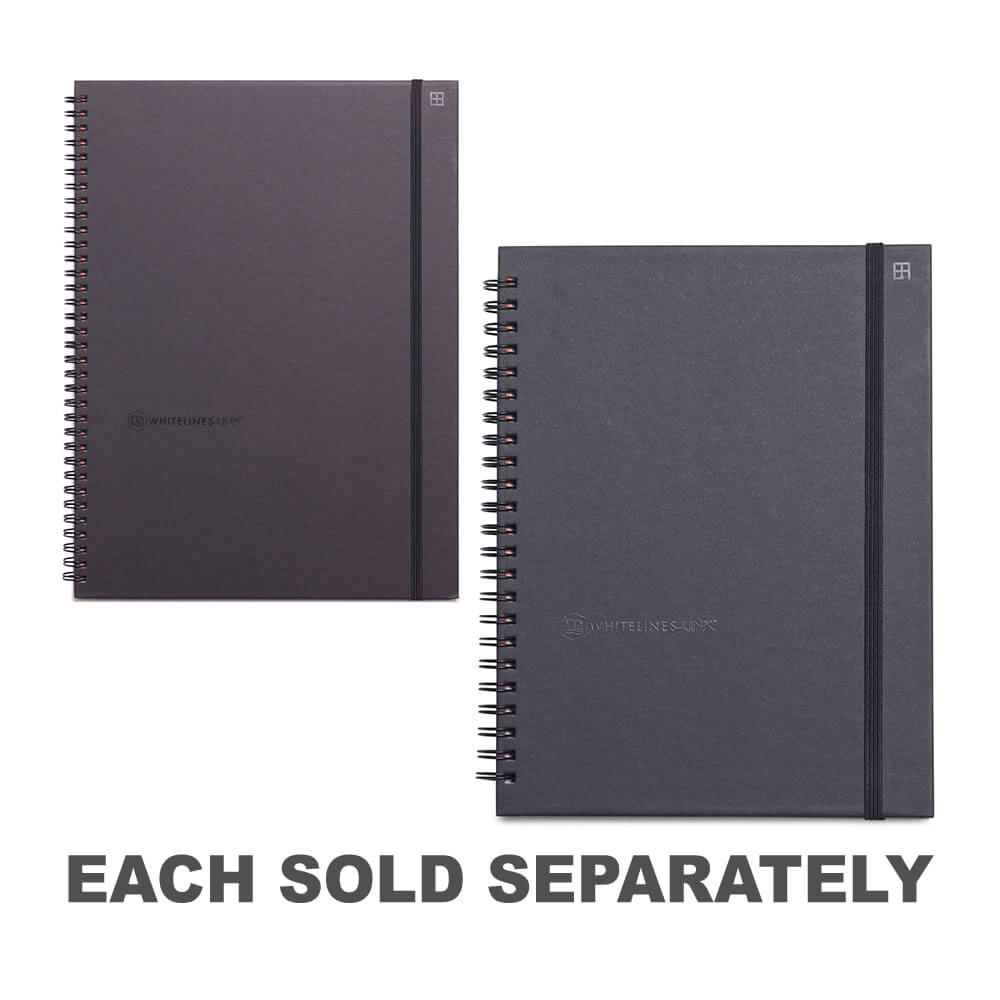 Whitelines Spiral Notebook A5 Black 160 page7mm