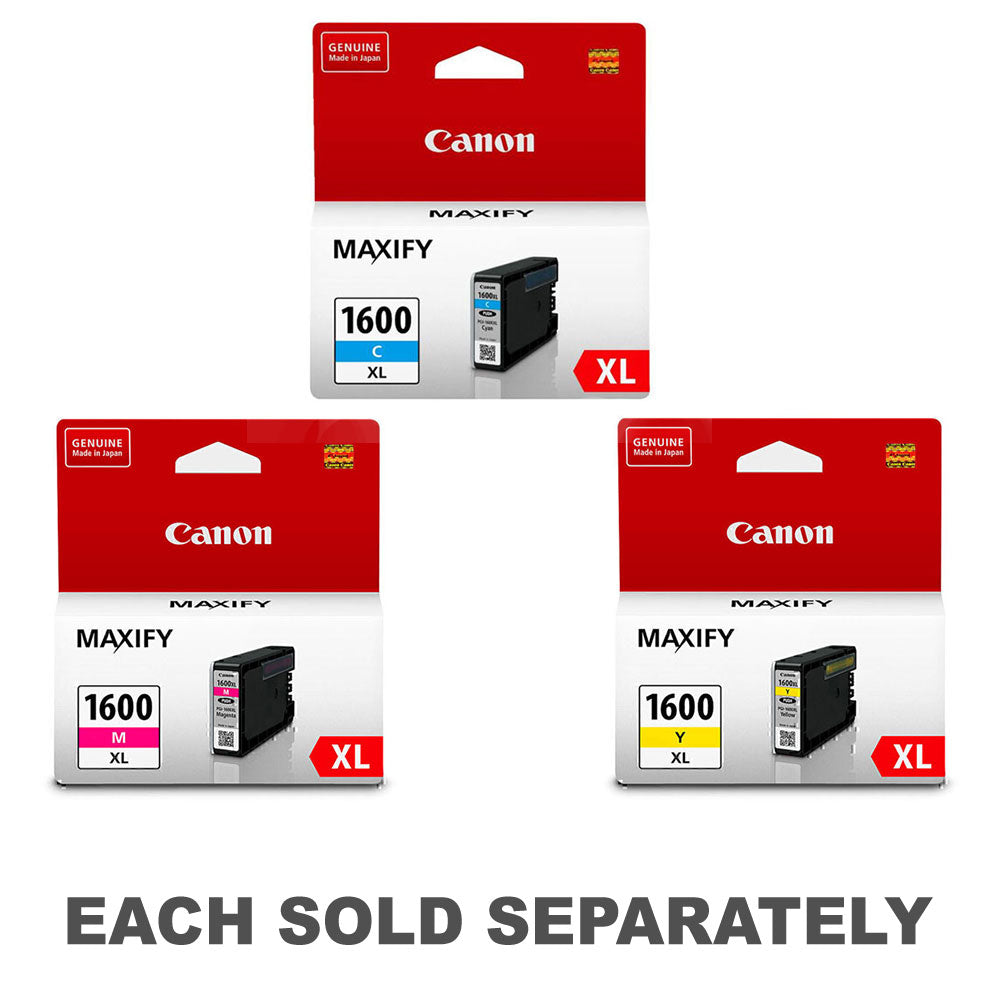 Canon Inkjet 1600XL CatridgeCyan