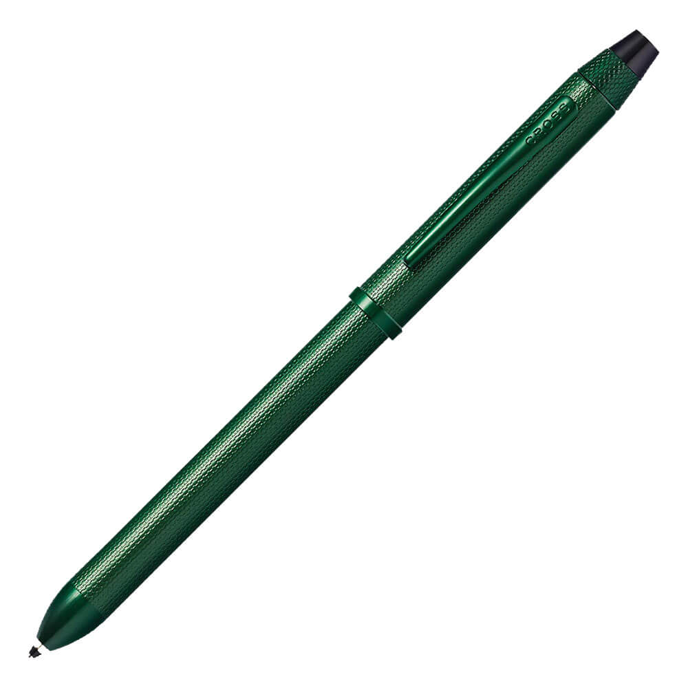 Cross Tech3  Matte Green Diamond Engraved Pen