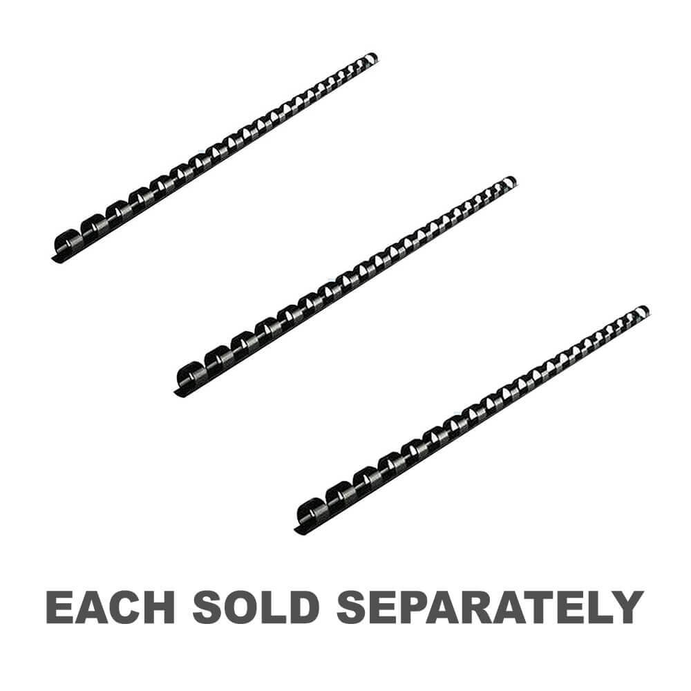 Fellowes 21 Ring Binding Combs 100pk (Black)10mm