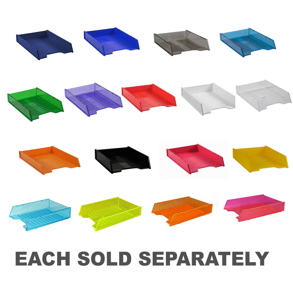 Italplast Multifit Desk Tray (A4)Antique Blue