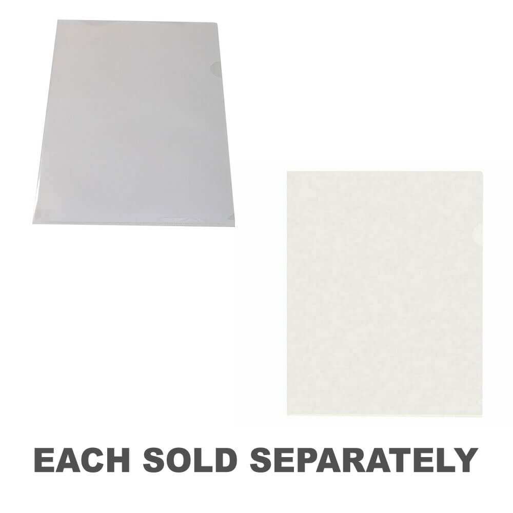 Marbig Ultra Letter File A4 (Clear)1pk