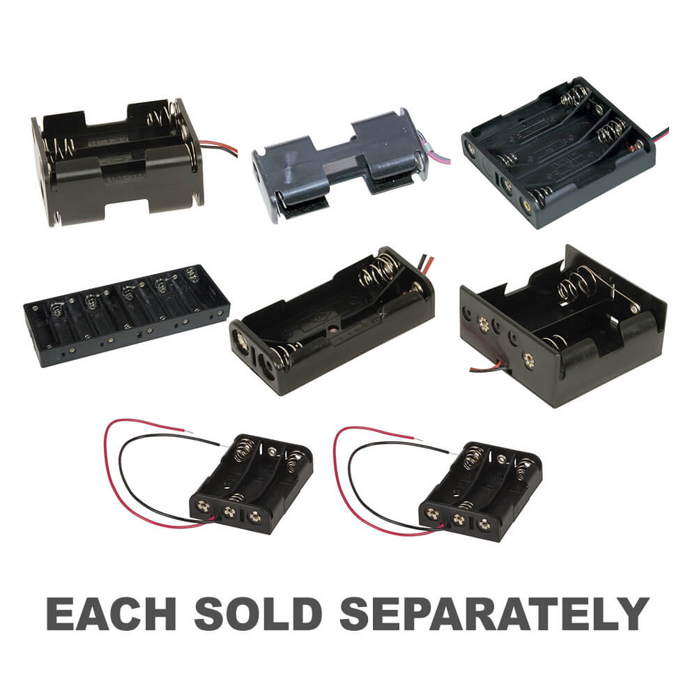 Side by Side Battery Holder10xAA