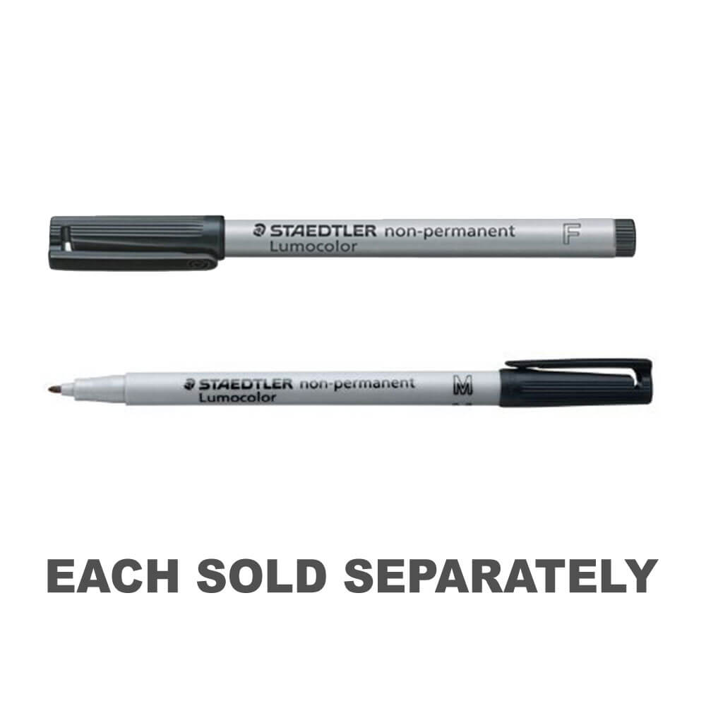 Staedtler Water Soluble Marker 10pcs (Black)Fine
