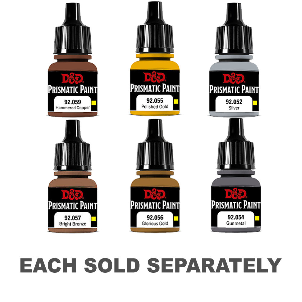 D&D Prismatic Metallic Paint 8mLBright Bronze