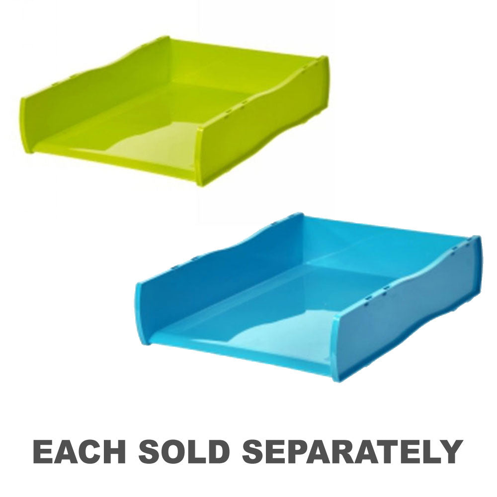 Esselte Nouveau Summer Colours Document TrayLime