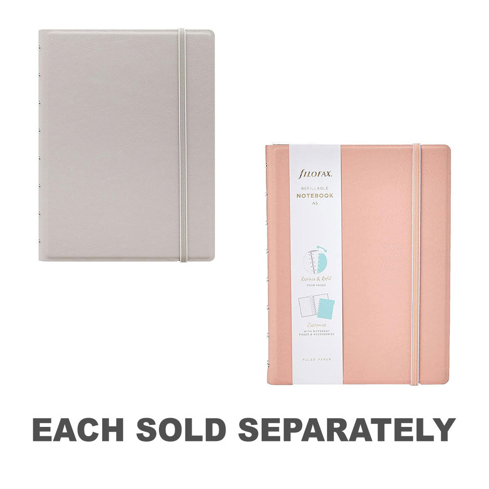 Filofax Pastel A5 Ruled NotebookStone