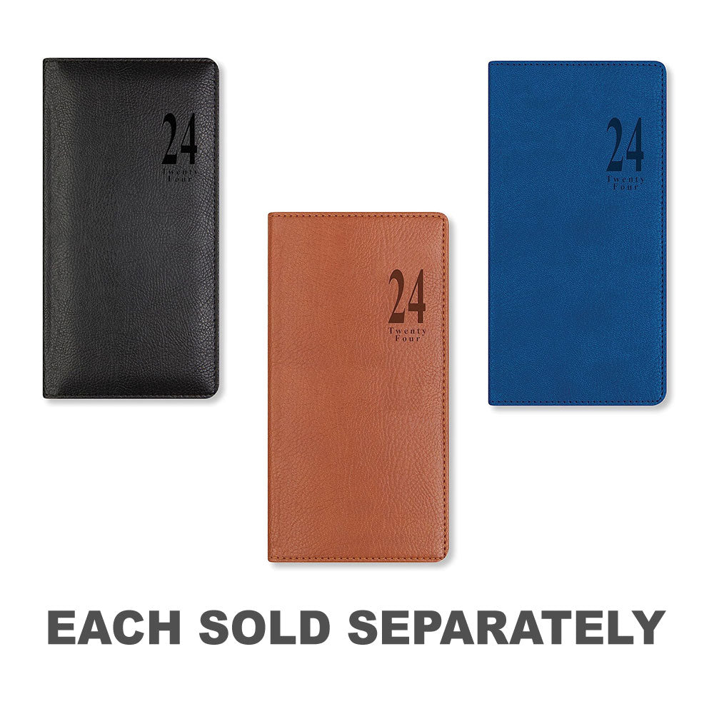 Letts 2024 Milano Slim Week to View DiaryBlack