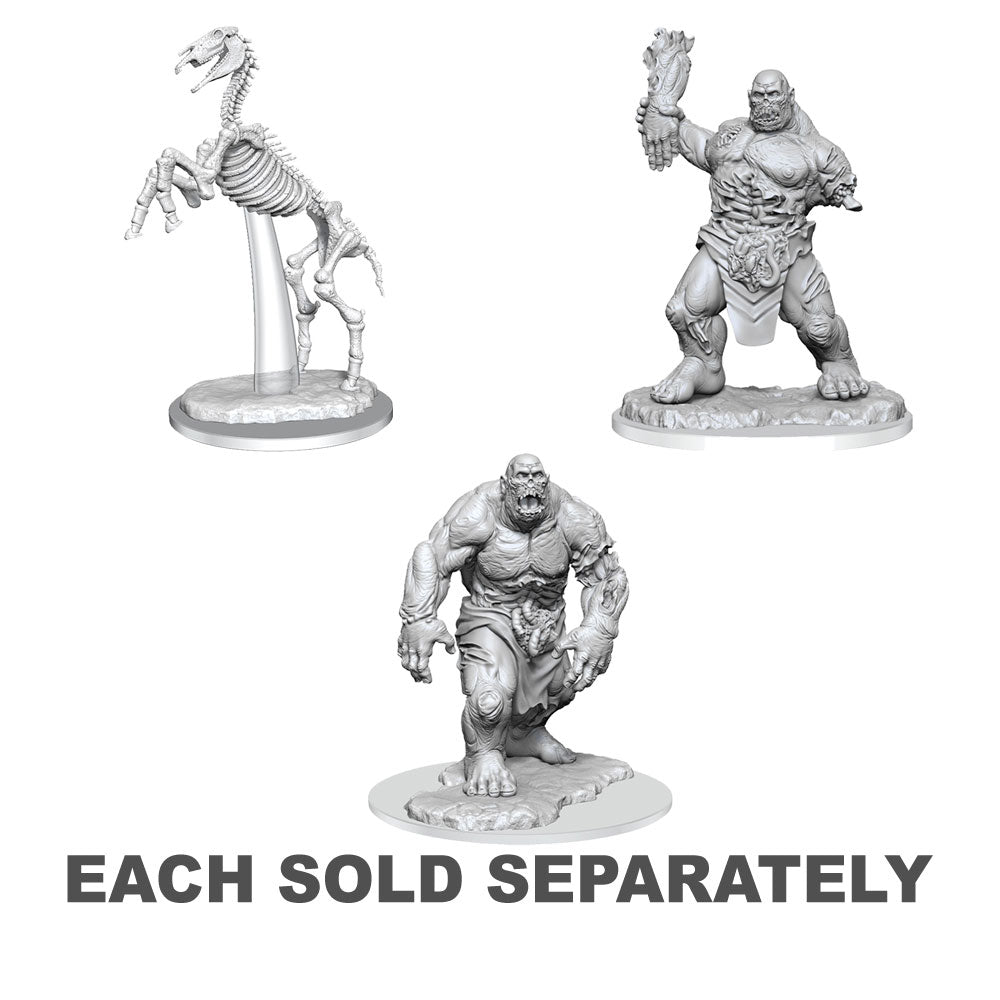 Pathfinder Deep Cuts Unpainted MiniatureSkeletal Horse