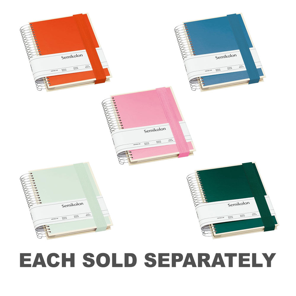 Semikolon A5 Mucho Spiral Bound NotebookOrange