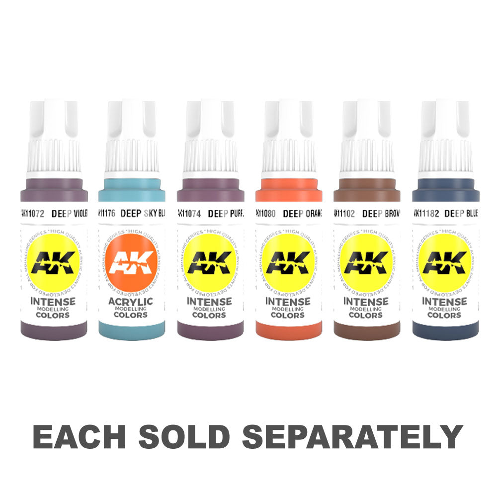 AK Interactive 3Gen Deep Acrylic Paint 17mLBlue