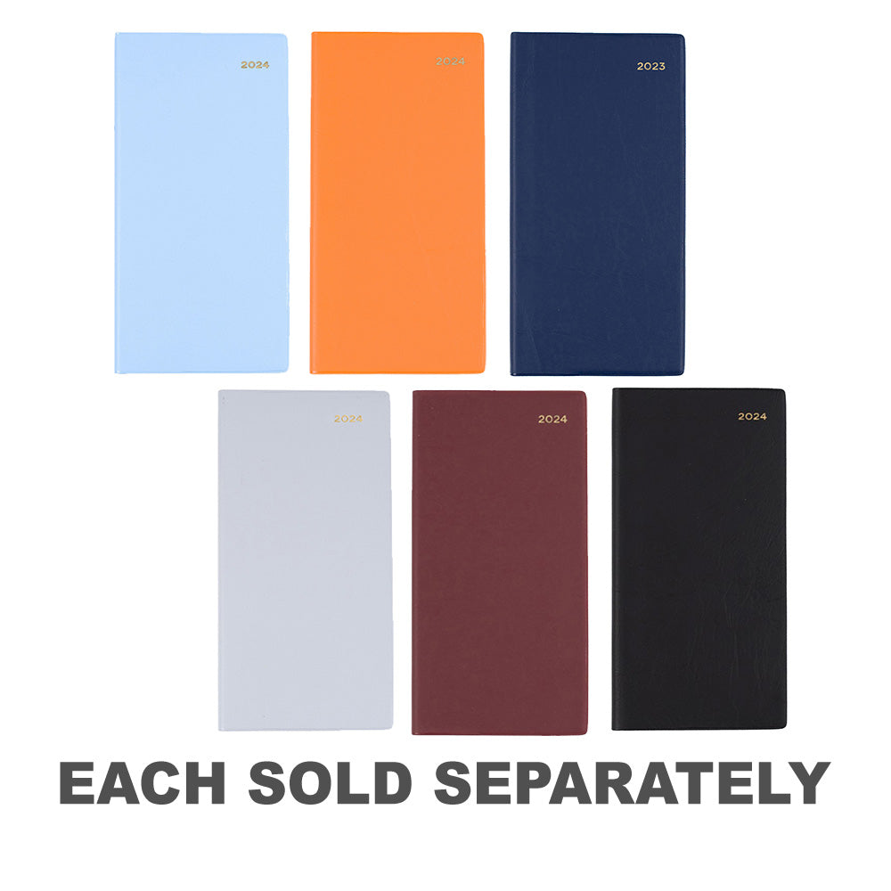 Collins Debden Belmont B6/7 WTV Portrait 2024 DiaryBlack