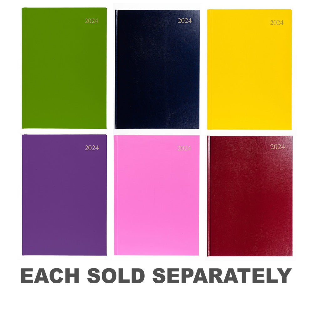 Collins Debden Essentials A4 WTV 2024 DiaryBlue