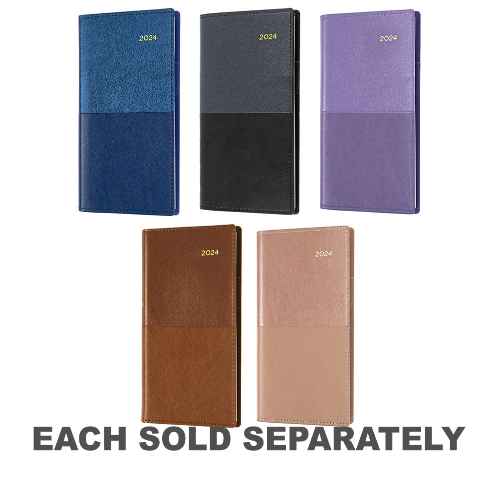 Collins Debden Vanessa B6/7 WTV Landscape 2024 DiaryBlack