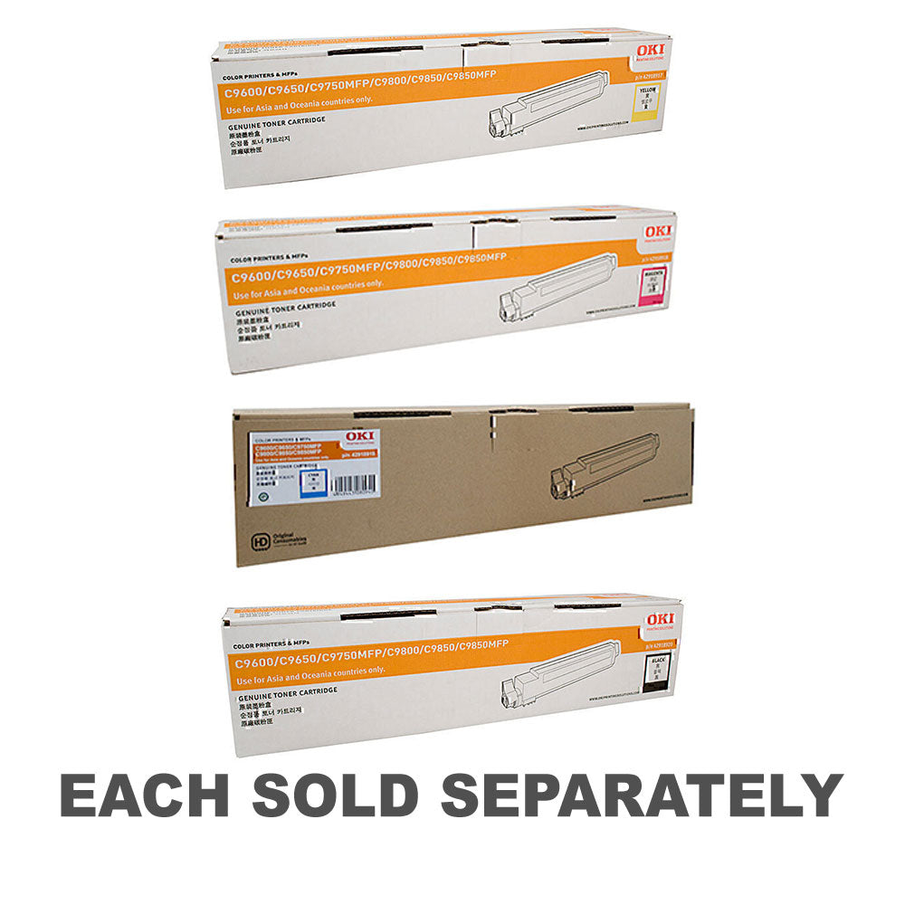 Oki C9600 Toner CartridgeBlack