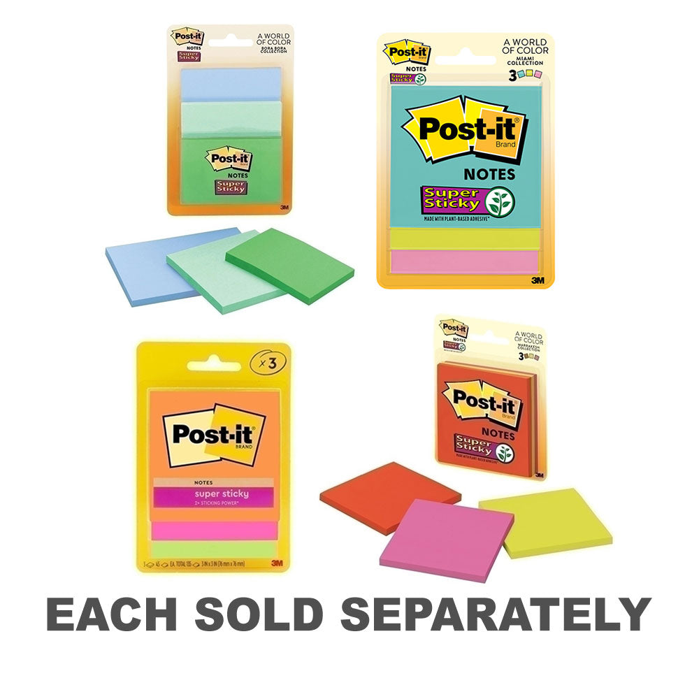 Post-It Super Sticky Notes (3x3in)3321-SSAN