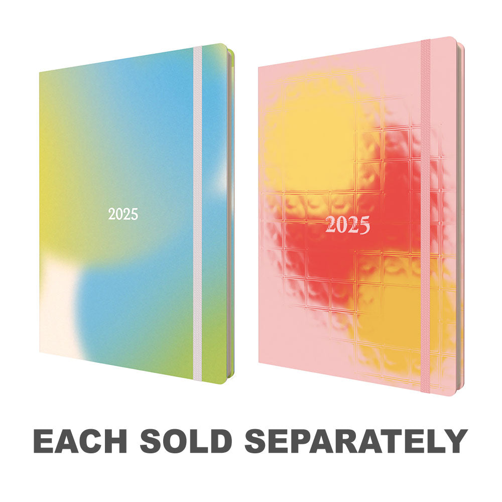 Collins Abstract Gradients A5 WTV 2025 DiaryPink