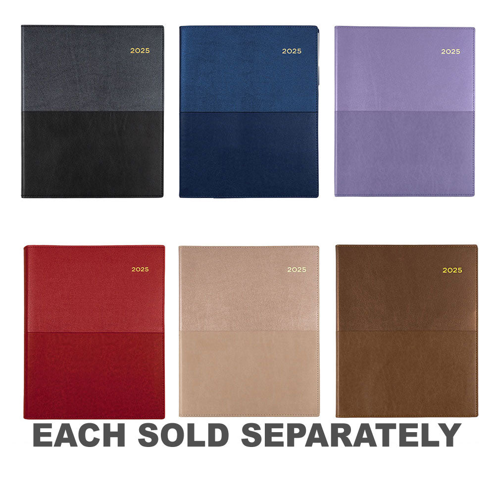 Collins Vanessa Quarto Vertical WTV 2025 DiaryBlack