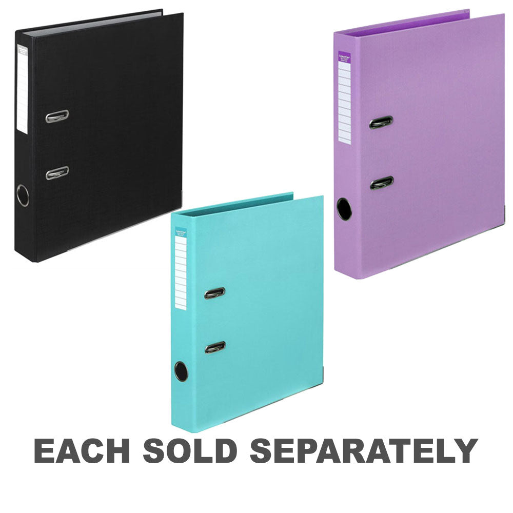 Colourhide A4 Half Lever Arch FileAqua