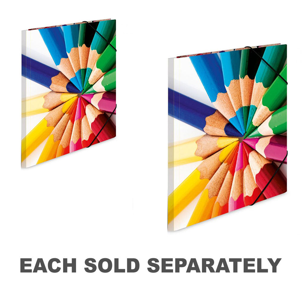 Herma Elasticated Cardboard Folder PencilsA4