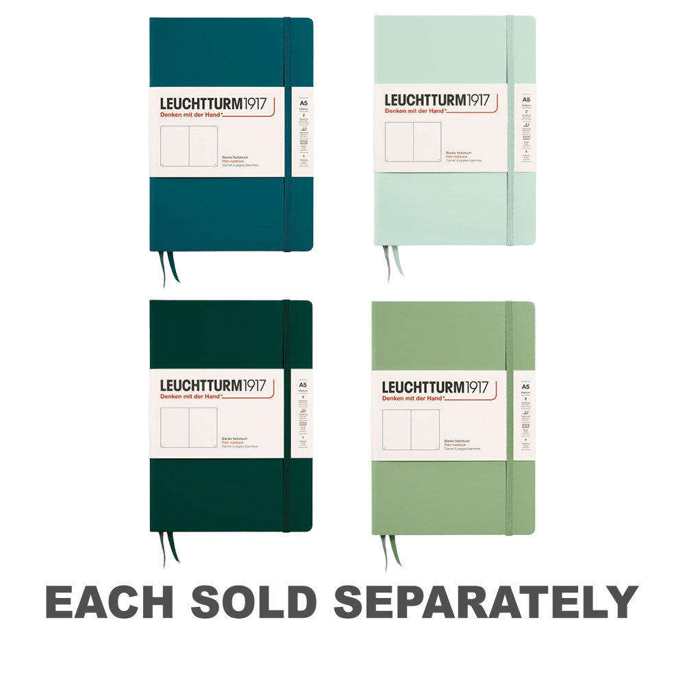 Leuchtturm Hardcover Plain Notebook A5 (Green)Forest