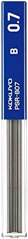 KOKUYO Mechanical Pencil Lead Refill 0.7mm B, Packed, PSR-B07-1P