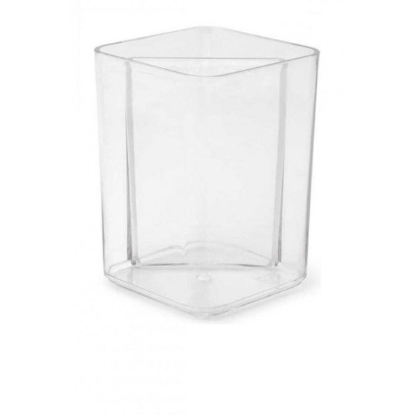 Mas Pen Holder Cubic Crystal Transparent 490