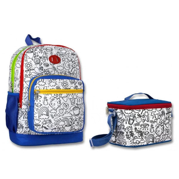 mit Bag Paintable School Bag And Lunch Bag Set