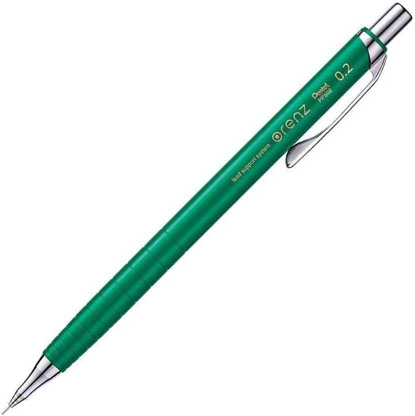 Pentel Mechanical Pencil Orenz XPP502-D 0.2mm Green