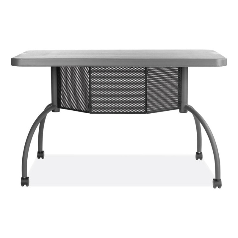 Alera Alera Hospitality Series Single-Column Bases, 27.5" Diameter, 28.5"h, 300 lb Cap, Steel, Black (ALETBH283B) Each