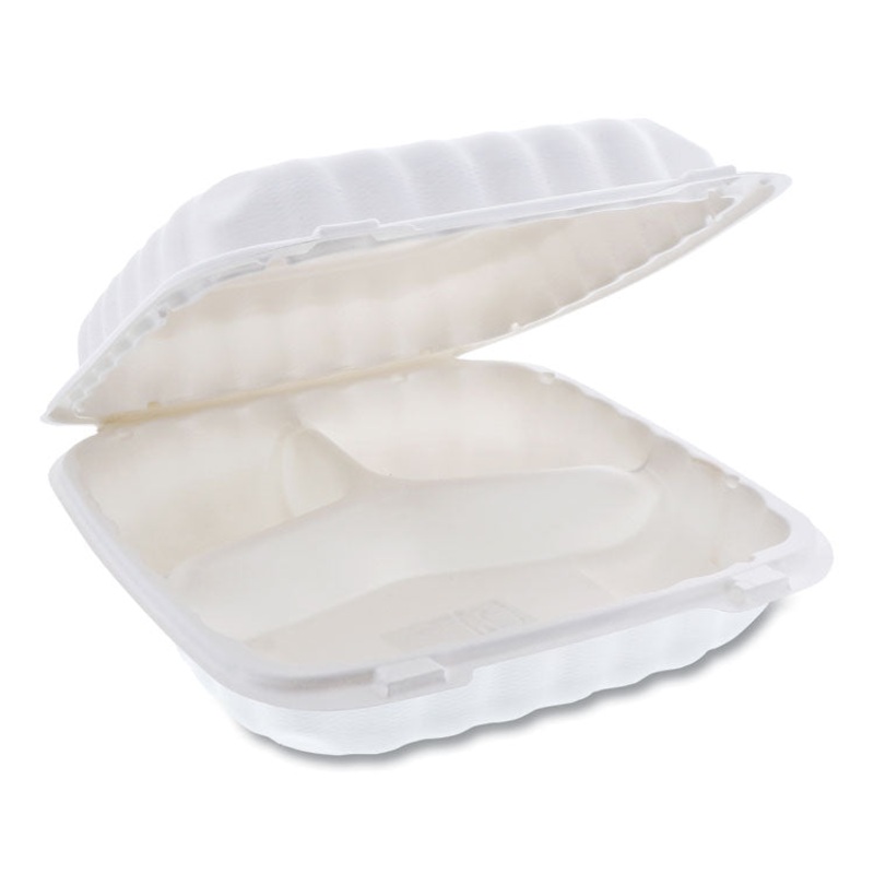Dart Tamper-Resistant, Tamper-Evident Bowls with Flat Lid, 16 oz, 5.5" Diameter x 2.7"h, Clear, Plastic, 240/Carton (DCCCTR16BF) Case of 240